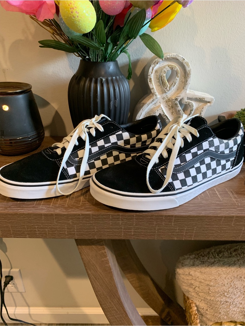Vans Black & White Checkerboard Old Skool Sneakers